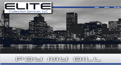 Desktop Screenshot of elitecollectionservices.com